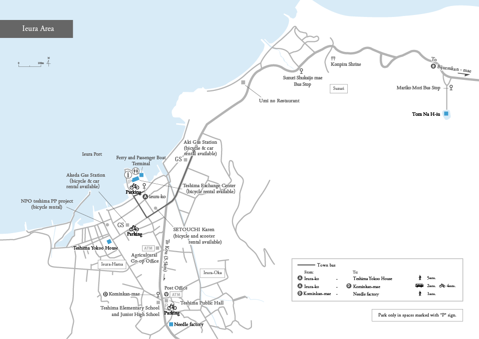 Transport in Teshima Island