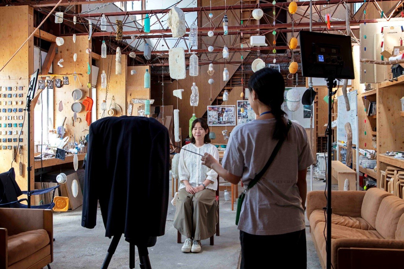 瀬戸内「 」資料館/宮浦ギャラリー六区・へんこつでの写真スタジオ風景